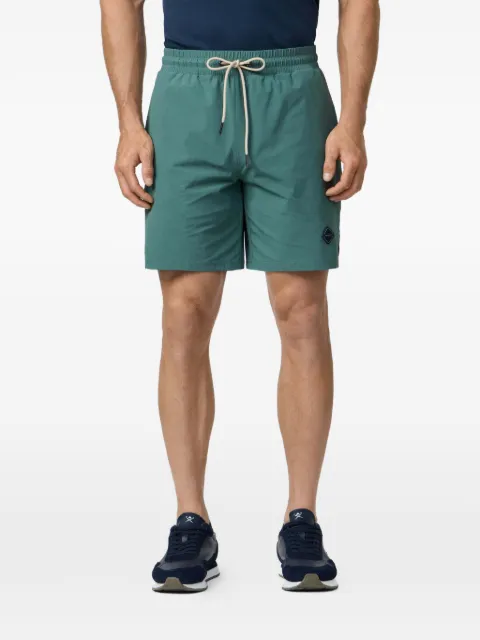 Hackett London HS diamond-badge track shorts Green HM5800096