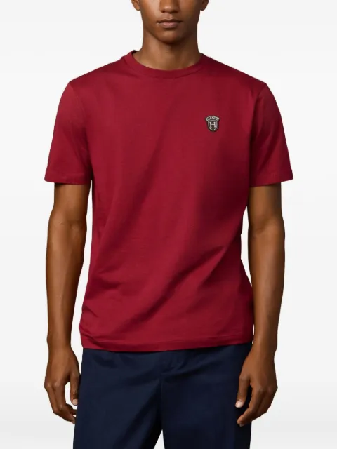 Hackett London Badge short-sleeve T-shirt Red HM5000063