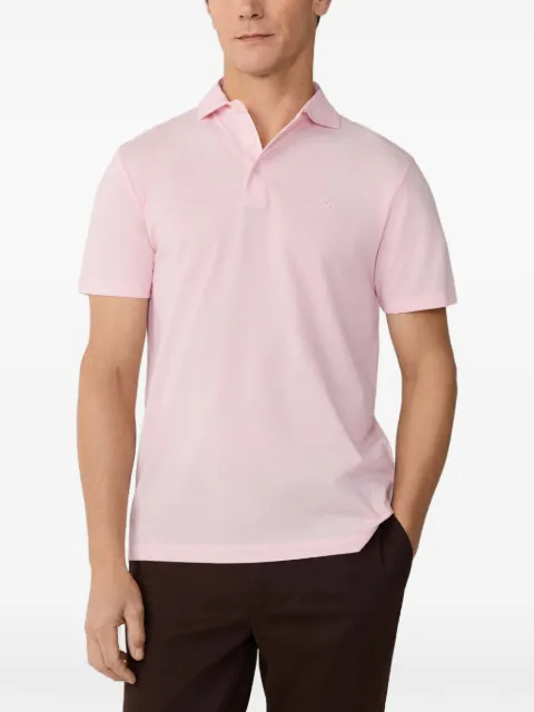 Hackett London oxford-pique polo shirt Pink HM5600139