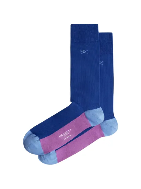 Hackett London colour-block socks Blue HMU300078
