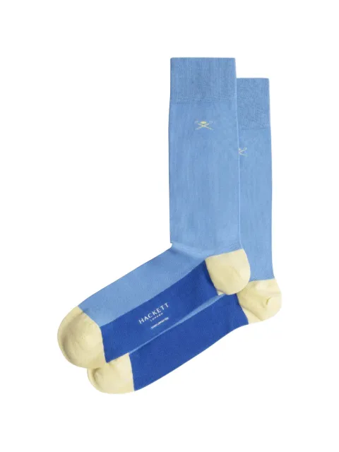 Hackett London colour-block socks Blue HMU300078