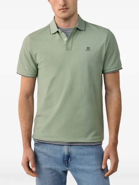 Hackett London Heritage H tipped polo shirt Green HM5600136