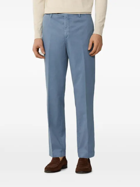 Hackett London Sanderson stretch-cotton chinos Blue HM2100107