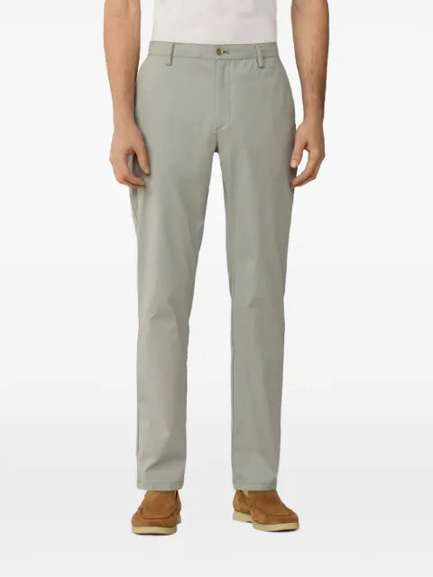 Hackett London pleated Light Comfort trousers Green HM2100098