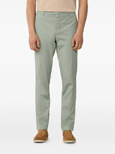 Hackett London Kensington belt-loop trousers Green HM2100115