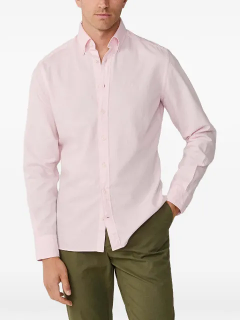 Hackett London button-down shirt Pink HM3010539