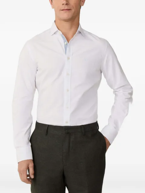 Hackett London Oxford multi-trim shirt White HM3010658