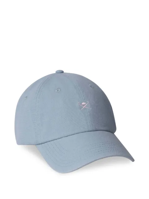 Hackett London washed baseball cap Blue HM0400073