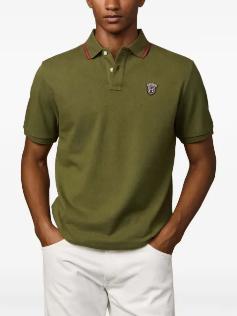 Hackett London badge polo shirt Green HM5600082