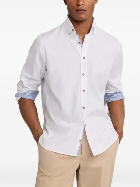 Hackett London Hampstead buttoned shirt White HM3010548