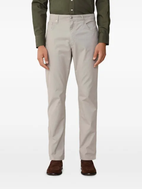 Hackett London garment-dyed trousers Grey HM2100063
