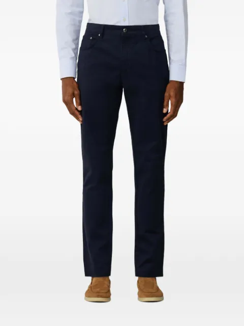 Hackett London Trinity straight-leg trousers Blue HM2100067