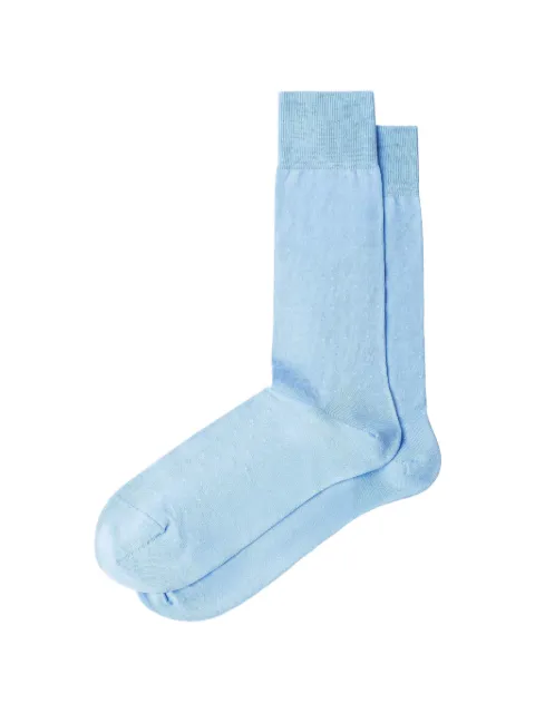 Hackett London polka-dot jacquard socks Blue HMU30052