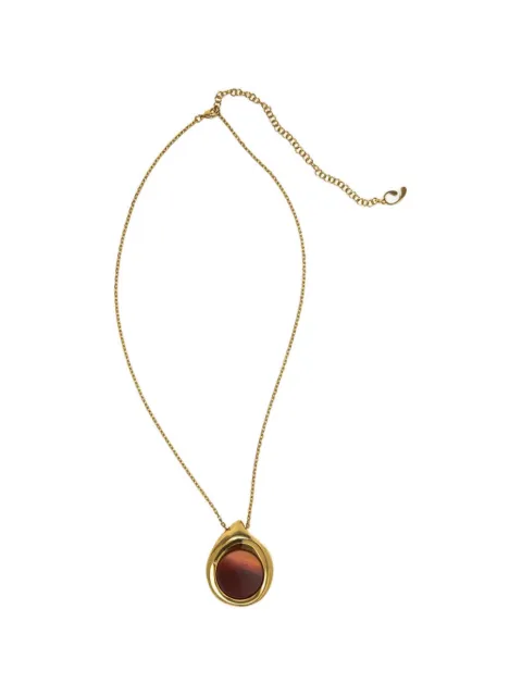 Panconesi Dusk agate-pendant necklace Gold PANCOS26NE0032