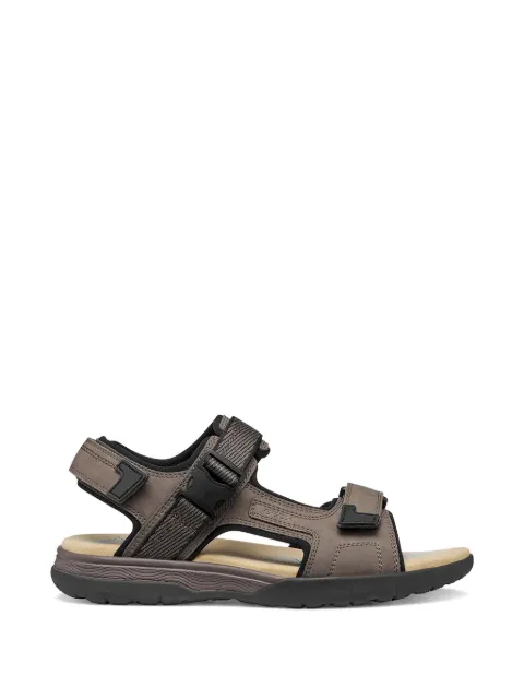 Geox touch-strap buckle-fastening sandals Brown U55ELB000EKC1381