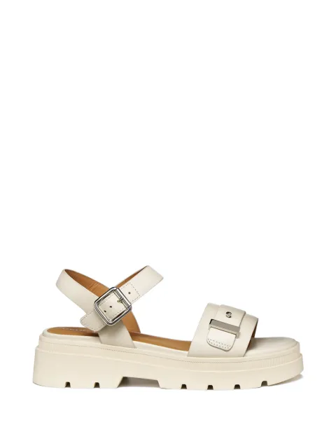 Geox buckle-fastening chunky-sole sandals Neutrals D670NB00043C5322