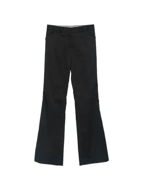 Miu Miu Pre-Owned 2000s belt-loop trousers Blue MI250BMF