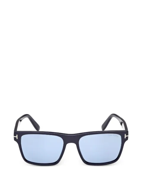 TOM FORD Eyewear rectangle-frame sunglasses Black FT1205