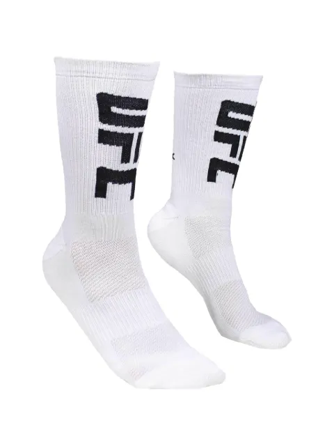 Reebok x UFC Combat logo-print socks White AJ4149