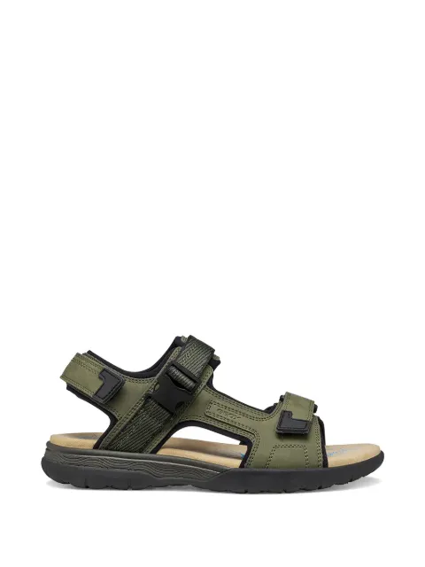 Geox touch-strap buckle-fastening sandals Green U55ELB000EKCB39B