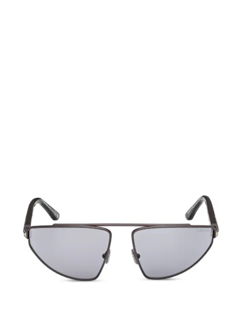 TOM FORD Eyewear geometric-frame sunglasses Grey FT1399