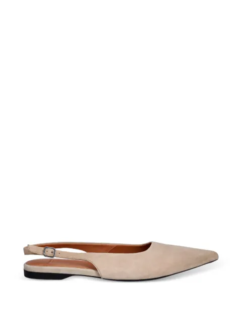 VAGABOND Hermine pointed-toe slingback ballet flats Neutrals 573314011