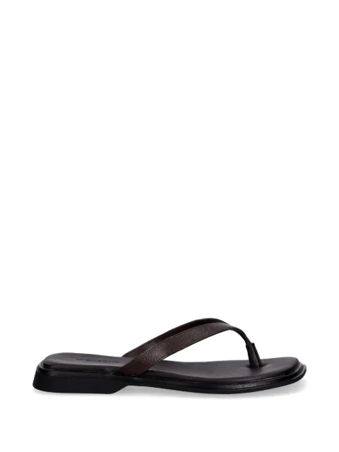 VAGABOND Izzy square-toe flat sandals Brown 591340135