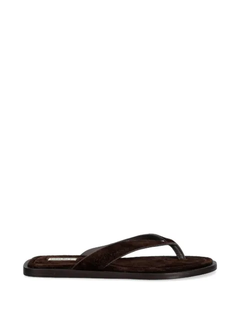 Gant suede thong-strap flip-flops Brown 32563261