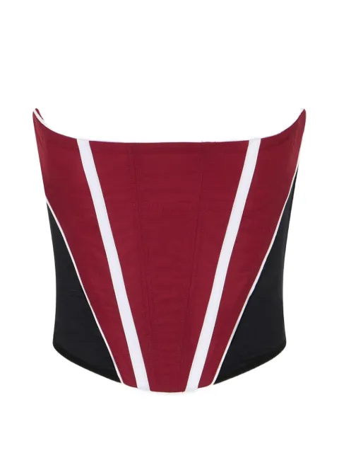 DSQUARED2 Ski Pass panelled corset Red S72NC1214S49197
