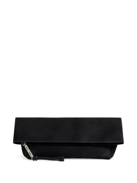 DSQUARED2 suede clutch bag Black CLW005010200001