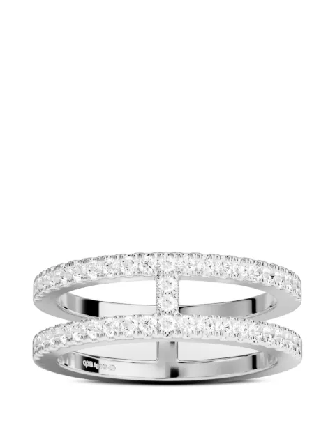 APM Monaco Cannes double-band ring Silver W22677OX