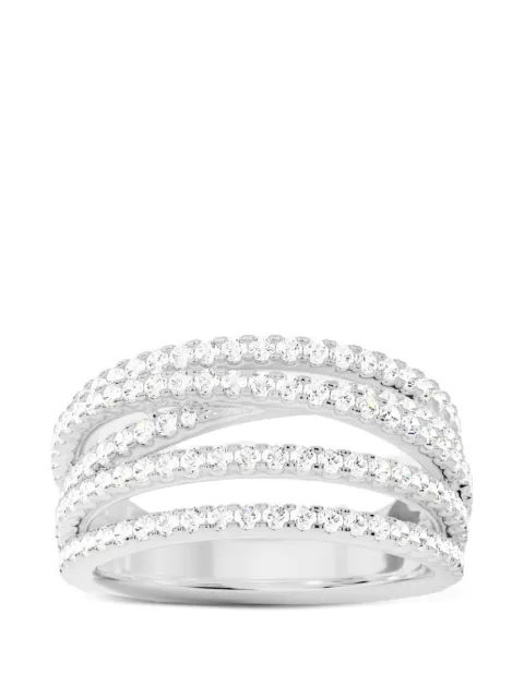 APM Monaco Promesse 5-Hoop cubic zirconia ring White W19876OX
