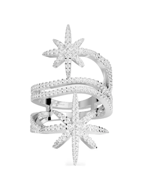 APM Monaco Météorites double-band ring Silver W17080OX