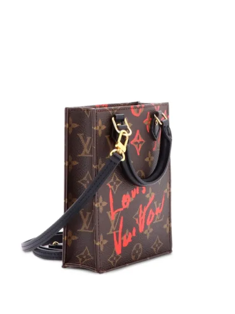 Louis Vuitton Pre-Owned Petit Sac Plat Bag Limited Edition Fall in Love Monogram Canvas tote bag Brown E4RFB8UMBQYUCIBJ