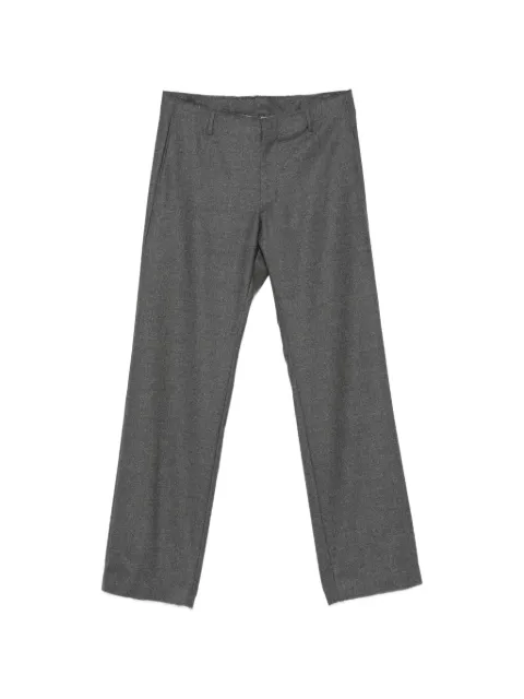 MM6 Maison Margiela raw-edge tailored trousers Grey SH0KA0075M35466