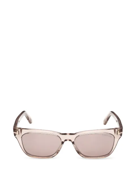 TOM FORD Eyewear Penn rectangle-frame sunglasses Pink FT1362