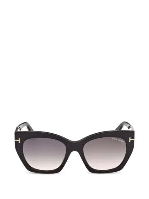 TOM FORD Eyewear cat-eye frame sunglasses Black FT1422