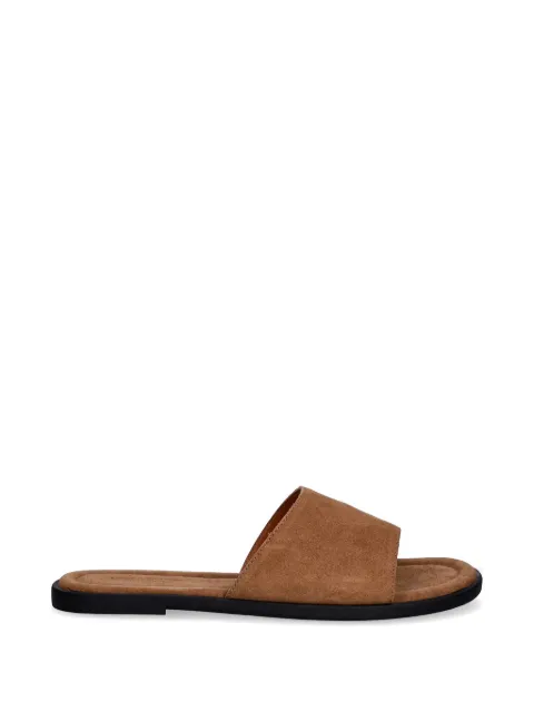 VAGABOND Zaida suede slip-on sandals Brown 610934008