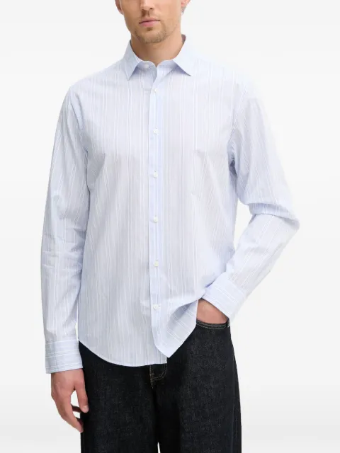Gant vertical-stripe long-sleeve shirt Blue 3260070