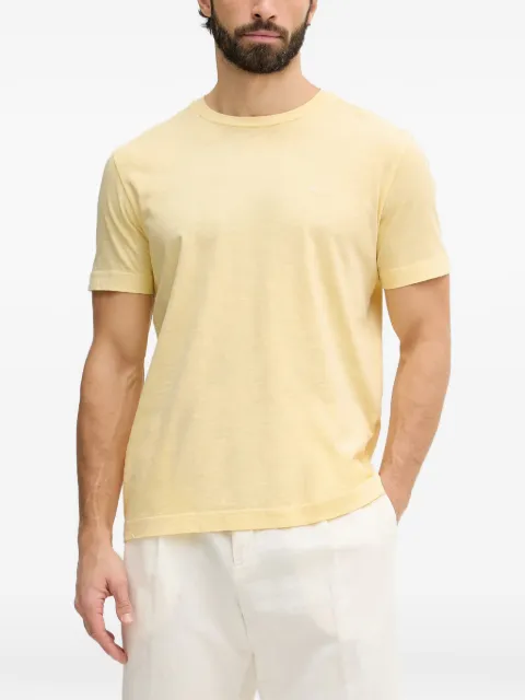 Gant logo-embroidered T-shirt Yellow 2003419