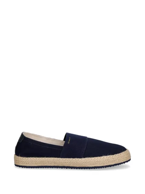Gant Raffiaville braided-sole espadrilles Blue 32568323