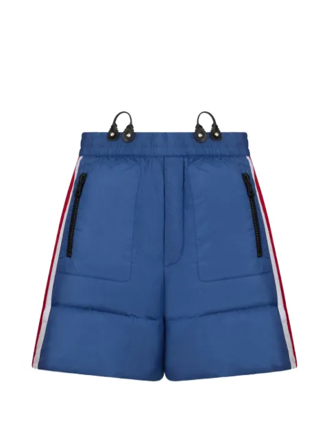 DSQUARED2 padded side-stripe shorts Blue S71MU0918D35261