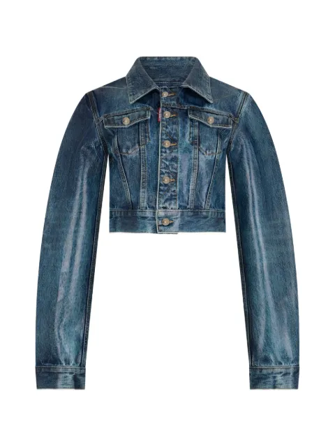 DSQUARED2 Dean iced-wash denim jacket Blue S72AM1152D30050