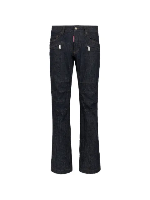DSQUARED2 zip-up jeans Blue S71LB1812S30485