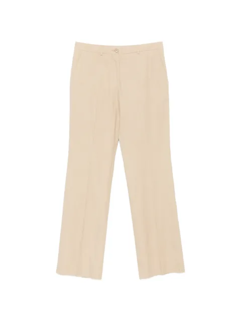 Miu Miu Pre-Owned 2000s button-fastening trousers Neutrals MI250BMD