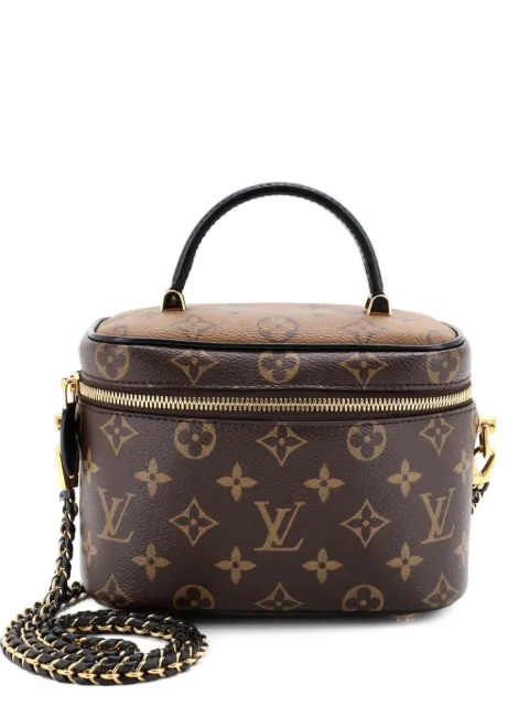 Louis Vuitton Pre-Owned Vanity Handbag Reverse Monogram Canvas PM satchel Brown F7PVE2JU3O55W3EN