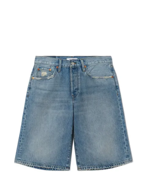RE/DONE Skater distressed denim shorts Blue 18804WSKTSHT