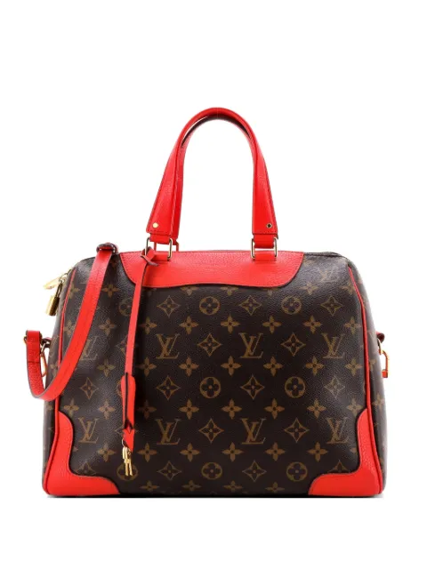 Louis Vuitton Pre-Owned Retiro NM Handbag Monogram Canvas and Leather satchel Brown CL3QHJCBN9JDNM2A