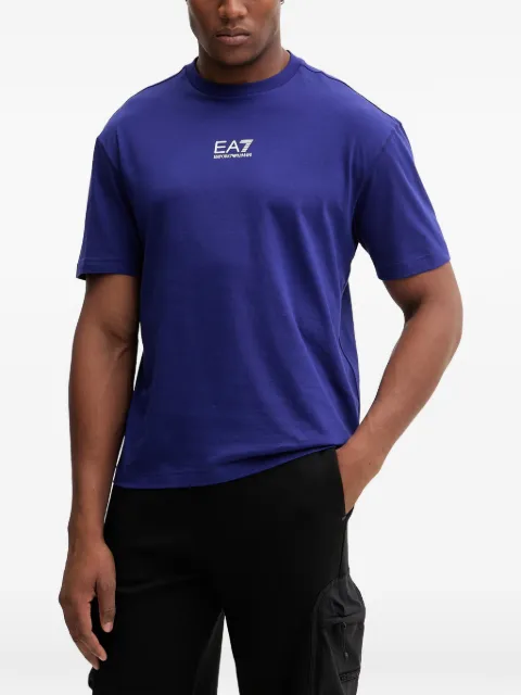 Ea7 Emporio Armani graphic-print T-shirt Blue 7M001402AF22264