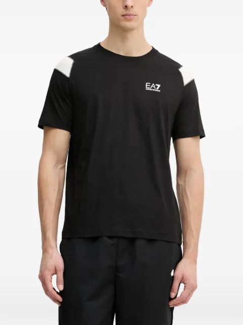 Ea7 Emporio Armani logo-print T-shirt Black 7M001624AF10375